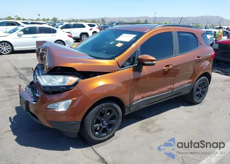 2018 Ford Ecosport Se z USA, uszkodzony, nr VIN MAJ3P1TE2JC249248
